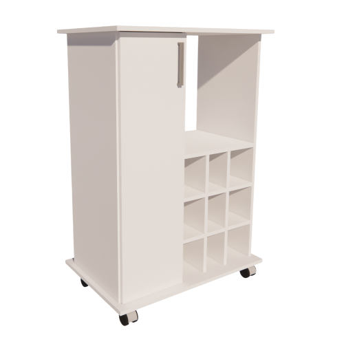 Mueble Organizador De Limpieza Multiusos Melamine